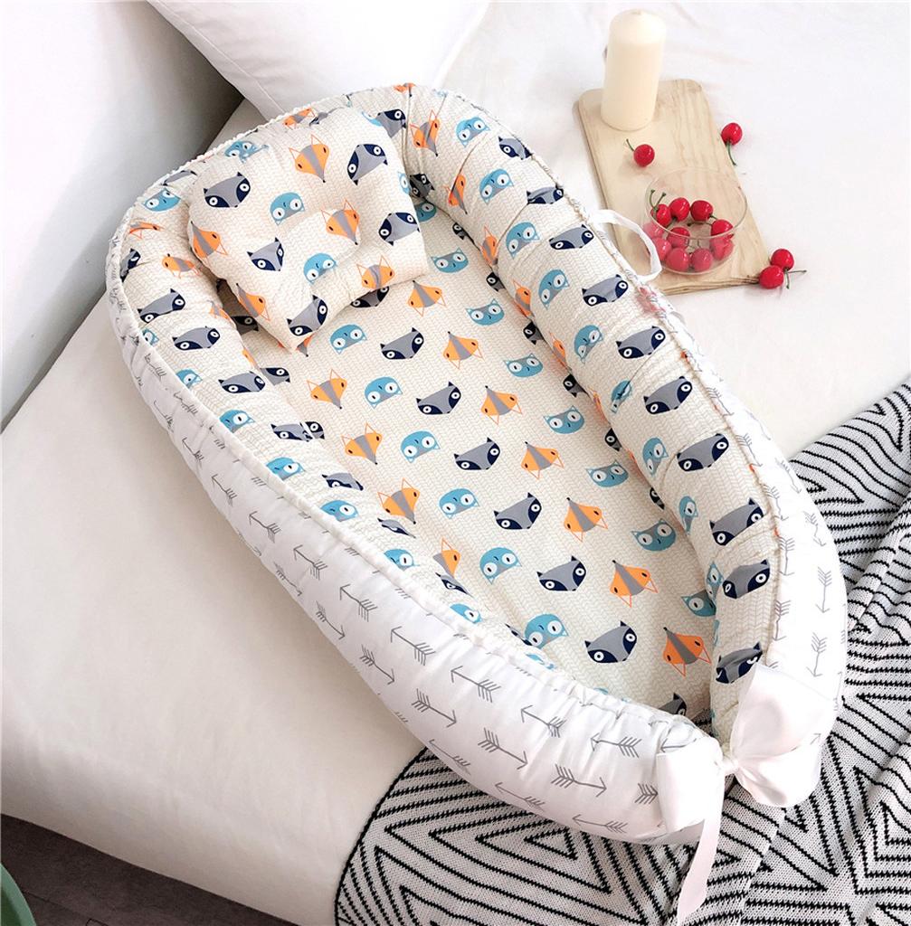 (проектор)Портативная съемная и моющаяся кроватка для новорожденных, детская кроватка с героями мультфильмов