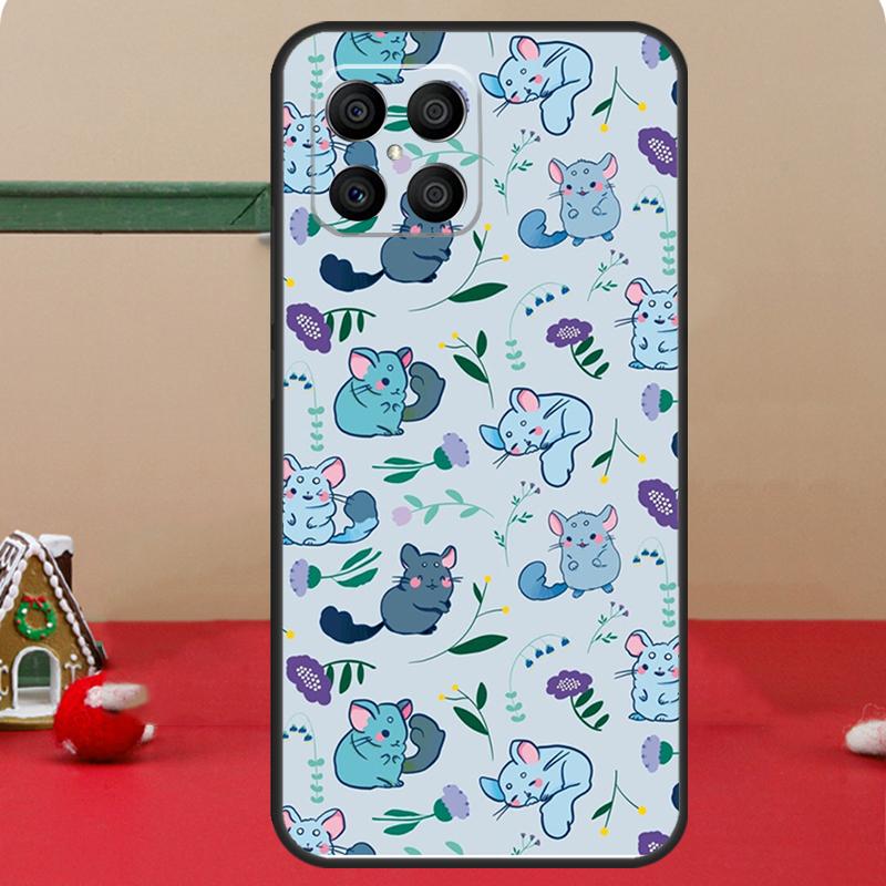 Милый Мультяшный Чехол с Шиншиллой Для Honor Magic 8 Pro 6 7 Lite Honor 400 200 50 70 X8c X8b X9a X9b X9c X9d Win RT Чехол