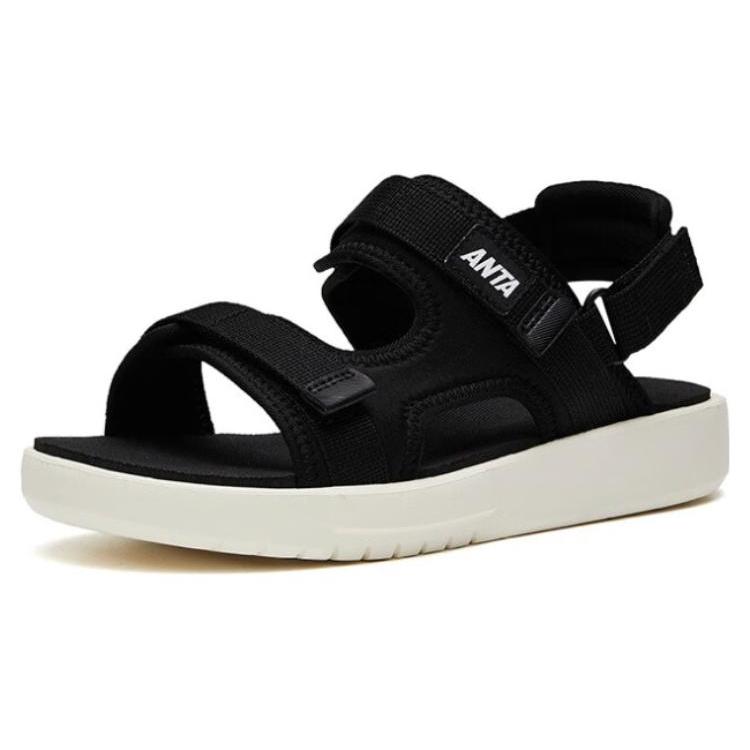 New ANTA Sporty Sandals 'Black' Women's 122338505-1