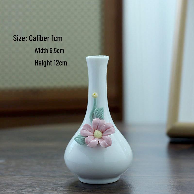 Керамическая ваза для цветов ручной работы – Идеально подходит для праздничных подарков и креативного домашнего декора