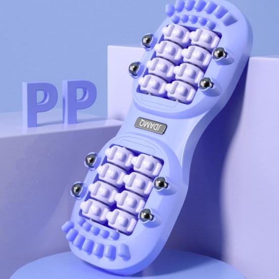 Массажный ролик для ног Акупрессура Рефлексология Инструмент для облегчения подошвенного фасциита Улучшенное кровообращение Портативный инструмент для восстановления мышц для дома и офиса