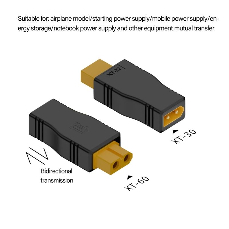 Высокоэффективный адаптер быстрой зарядки XT30 / XT60 / Type C (папа-мама) для быстрой зарядки дронов и электроники