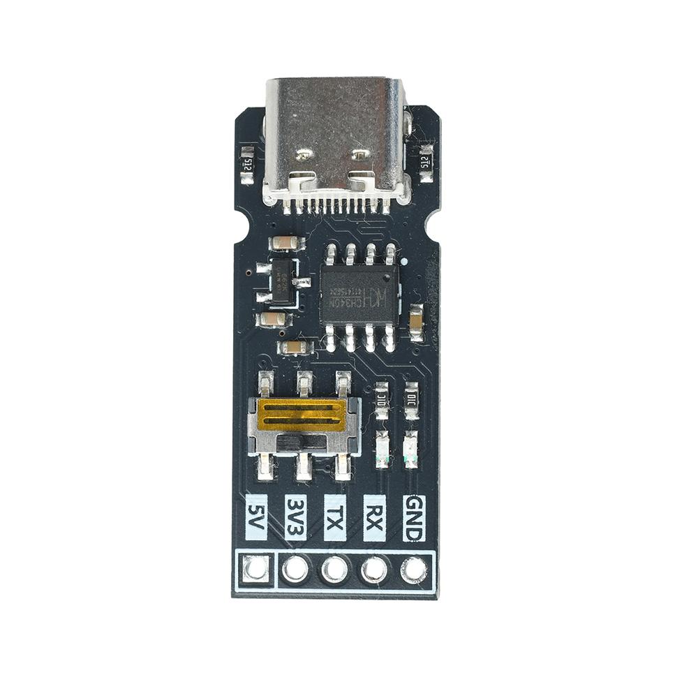 USB-преобразователь в последовательный модуль TTL с переключателем для выбора уровней напряжения связи 1,1 В/1 В, USB-порт
