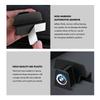 MXUI1 Car Seat Self-Adhesive Eyeglasses Holder Storage Sunglasses For BMW X1 X2 X3 X4 X5 X6 F49 F39 F25 G01 F16 G06 G07 F25 F30