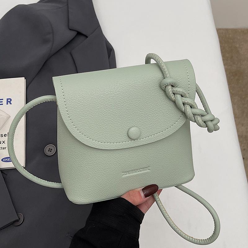 Популярная оптовая модная ниша простой стиль изысканная портативная сумка-ведро повседневная универсальная женская сумка-мессенджер для поездок