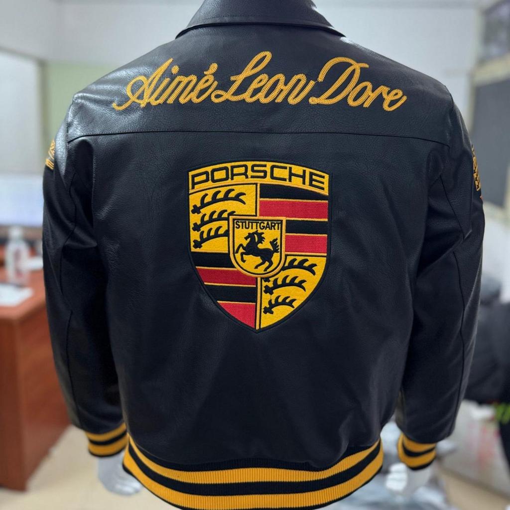 Эмблемная гоночная куртка Toronto Raptors с рукавами из ПУ-кожи, хлопковой подкладкой и пэчворком для мужчин и женщин