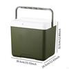 Cooler Box Cold/Heat Preservation Carrier Portable Container Ice Chest Small for Barbecue