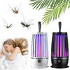 Mosquito Killer Lamp USB Rechargeable Electric Mosquito Swatter Electric Fly Trap with Night Light for Backyard Terrace Camping