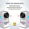 NEWMINE V4 Bluetooth 5.3 RGB Desktop Speakers CN plug (adapter included)