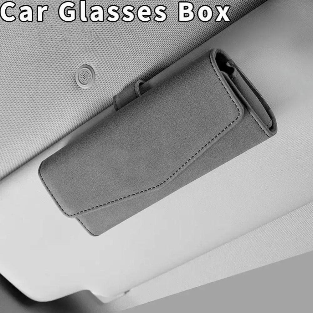 Eyeglasses Mount Eyeglass Hanger Clip Magnetic Car Glasses Holder Sunglasses Holders  Car Sun Visor