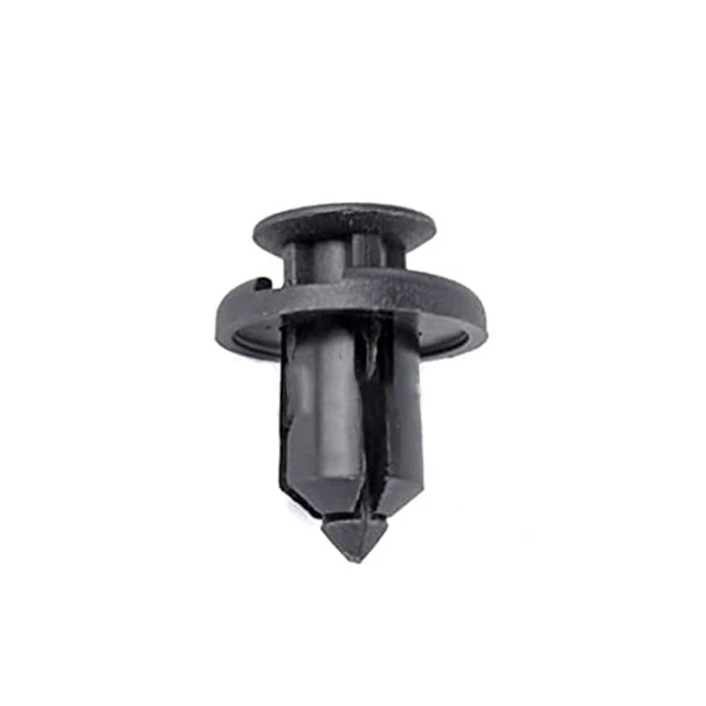 50 шт. Пластиковые расширительные заклепки из АБС-пластика, защелкивающиеся клипсы, заклепочный крепеж, черные автозапчасти, инструмент для ремонта, инструмент для украшения, автомобильные аксессуары