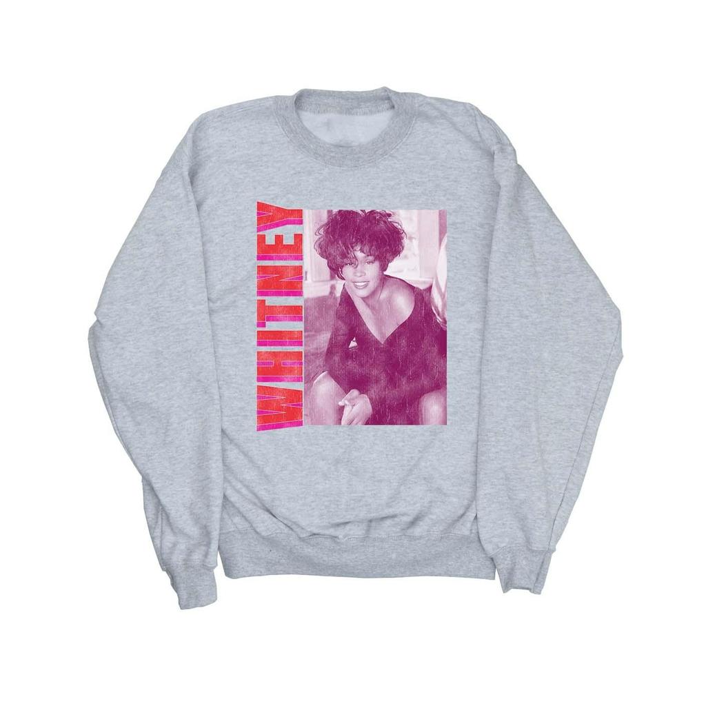 Whitney Houston Mens WHITNEY Pose Sweatshirt