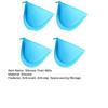 4Pcs Silicone Oven Mitts Heat Resistant Kitchen Mittens Pinch Mitts Anti-Scald Silicone Potholders Non-Slip Cooking Mitts Versatile Mini Oven Mitts