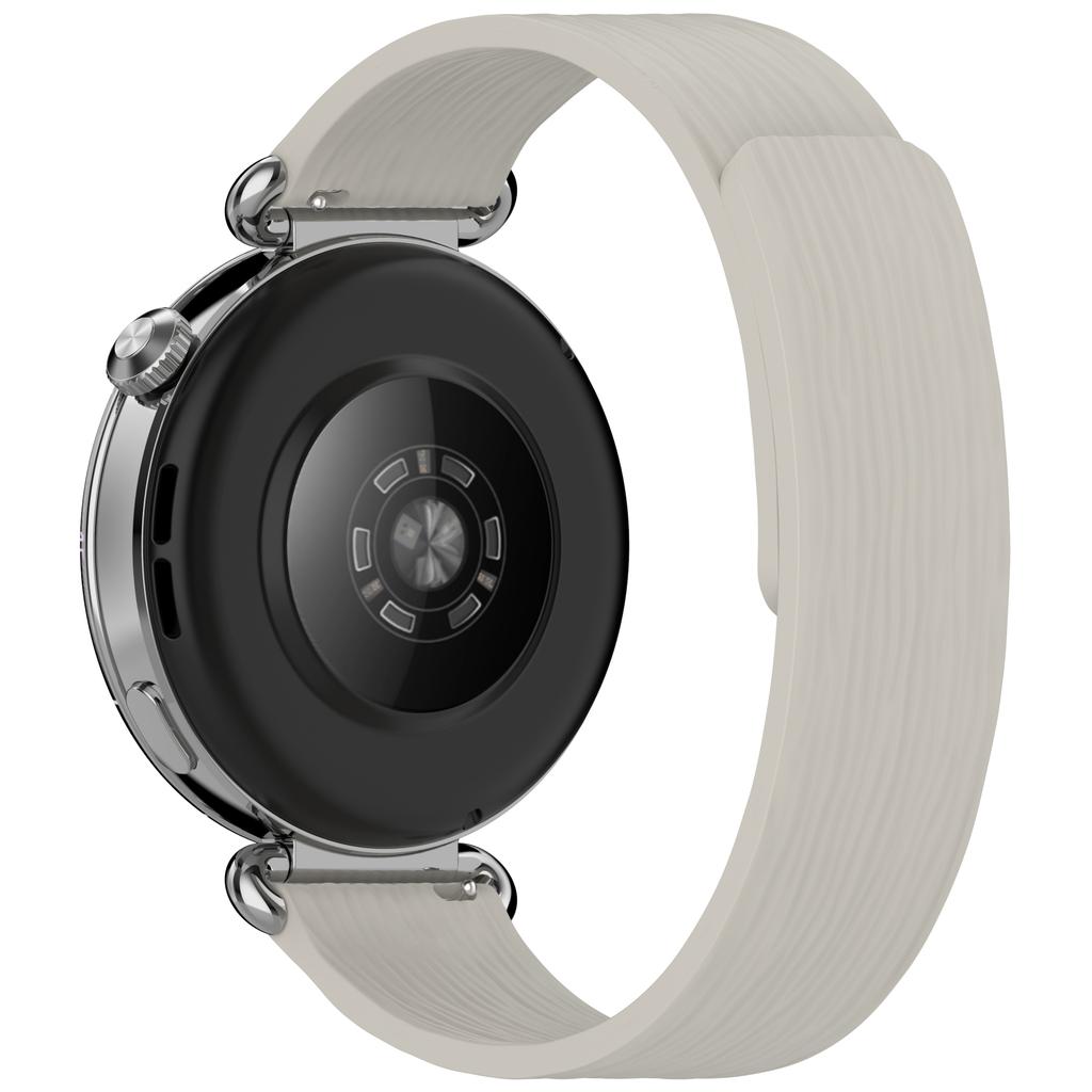 22mm Striped Silicone Strap for Huawei Watch GT 6/5/5 Pro/4 46mm/Watch Ultimate/Ultimate 2 Magnetic Watch Band