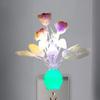 Creative Luminaria Lamp Bedside Lilac Bedroom Rose Night Light Led Light Mushroom Lamp Wall Light