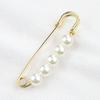 Брошь «Безопасность», тонкая работа, защита от воздействия, привлекательный искусственный жемчуг, женская безопасность