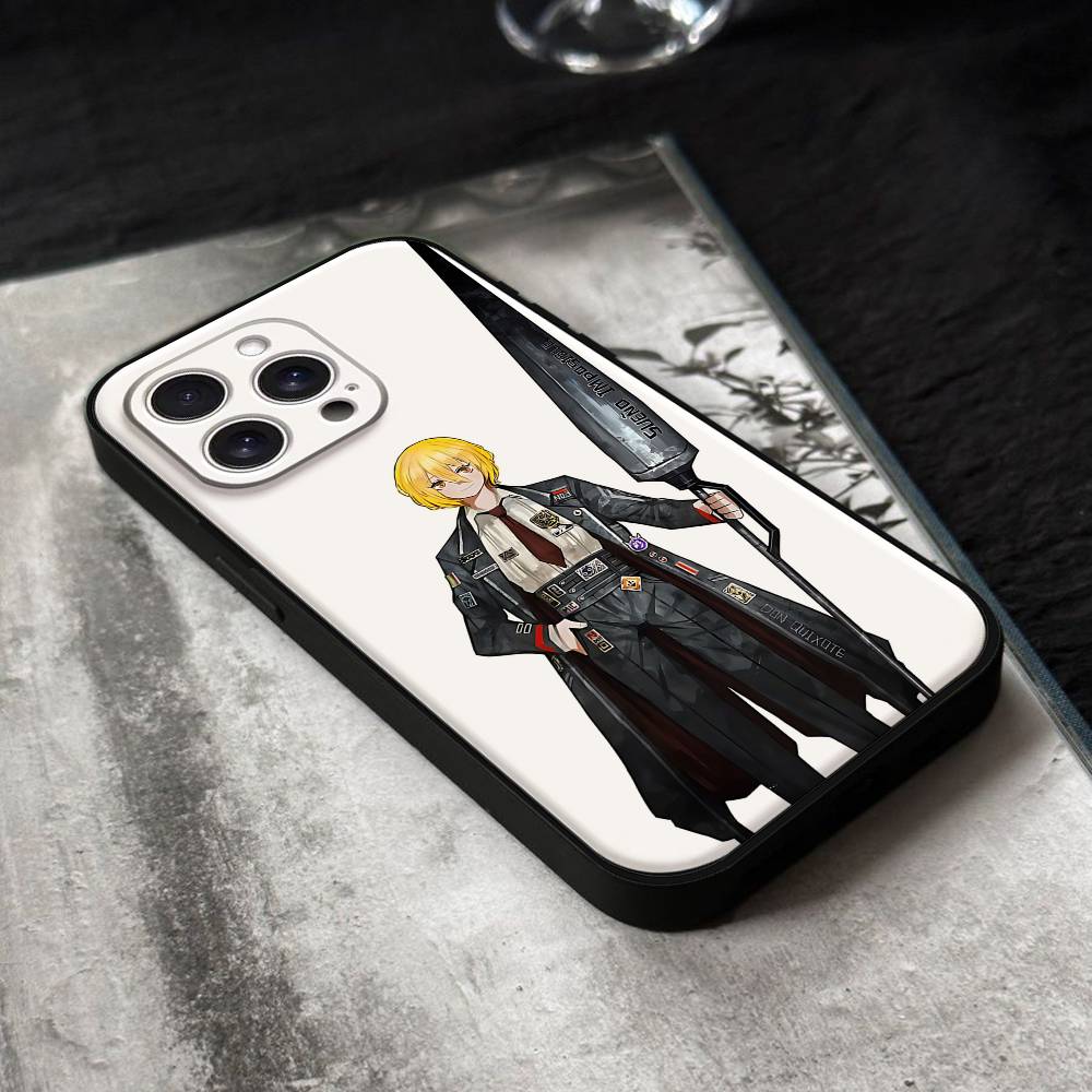 Чехол для телефона L-Lobotomy Corporation Game для iPhone 17 16 15 14 13 12 11 PRO MAX PLUS Mini, мягкий TPU, приятный для кожи