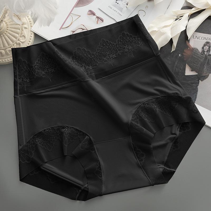 Women's Underwear High Waisted Triangles Panty Breathable Sexy Lace Comfort Hipster Panties