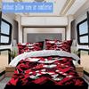 Chic Thorn Angel Cartoon Pattern Bedding,Quilt Set Quilt Cover Pillowcase Home Birthday Gift (1*duvet cover+2*pillowcase,without core)ZSJT0917134