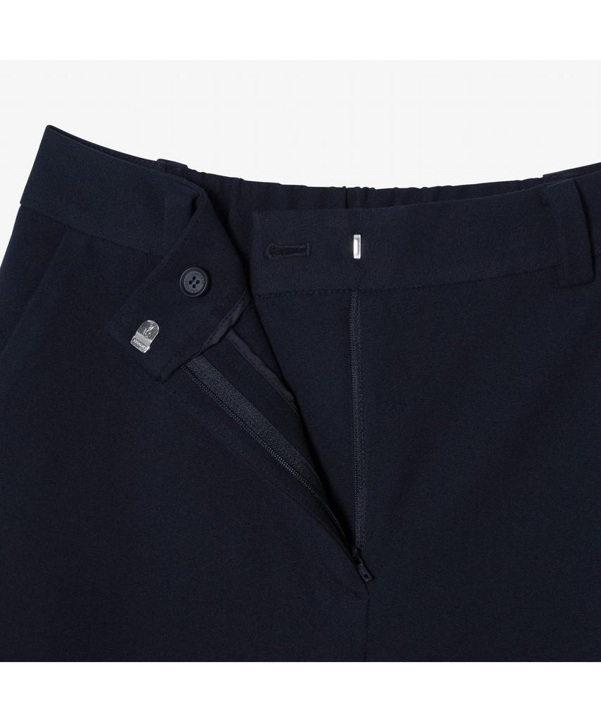 LACOSTE Женские прямые фланелевые укороченные брюки Hf671E-55N 166