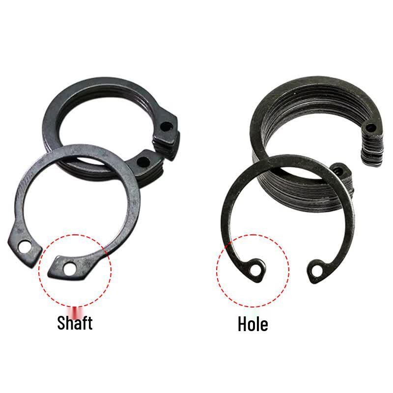 Haistick HKqy-68 Carbon Steel C-Type Snap Ring Assortment