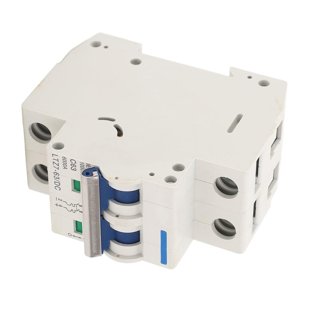 2P Миниатюрный автоматический выключатель Огнестойкий Защита от короткого замыкания Разъединитель для Солнечной энергии