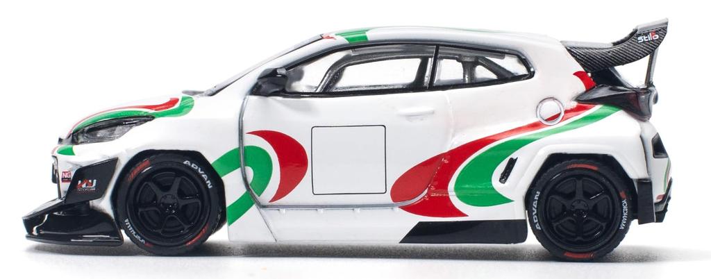 POP RACE PANDEM GR YARIS RALLY LIVERY Готовый продукт 1/64 -