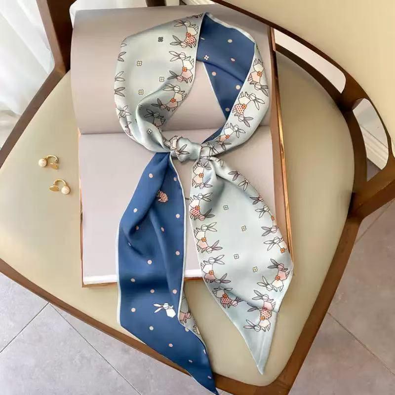 Women's Polka Dot Cashew Long Scarf Belt – 2025 Waist & Neck Accessory