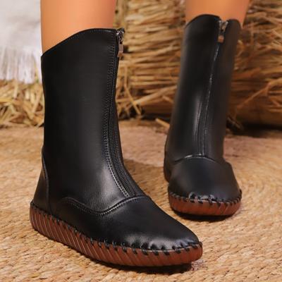 Зимние туфли на плоской подошве, ботильоны «Челси», спортивная женская обувь 2025 года, дизайнерский тренд, новые гладиаторы, модные повседневные кроссовки для снега, ботинки Mujer