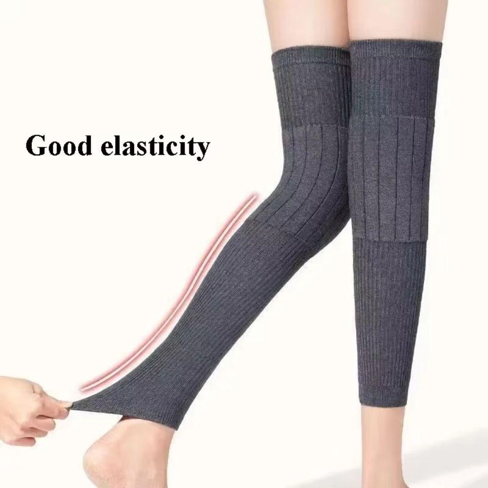 Холодостойкий Толстый Наколенник Эластичный Зимний Наколенник Защитный Чехол для Колена Восстановление после Травм