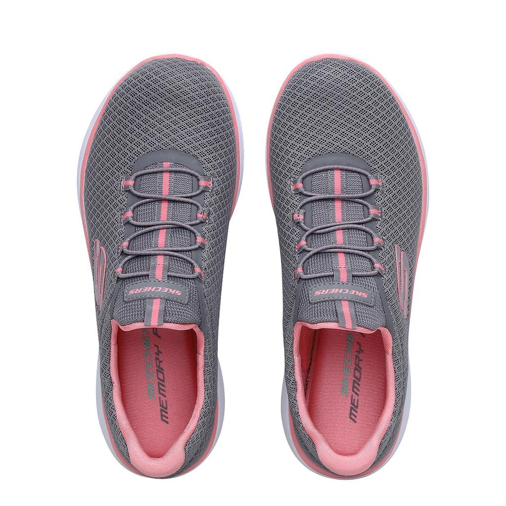 (WMNS) Женские кроссовки Skechers Summits 'Серый Розовый' 12980-GYPK