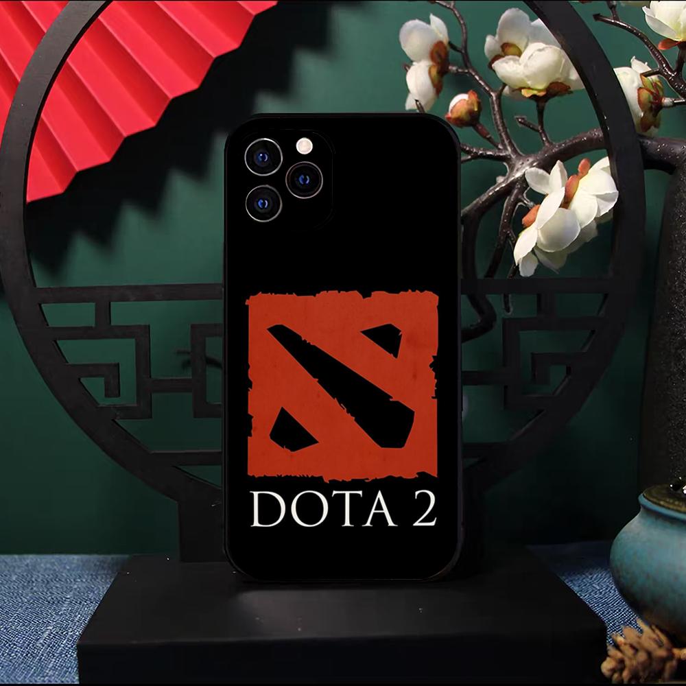 Чехол для телефона Dota 2 для iPhone 17 Pro Max 16 15 14 Pro Max 13 11 X Xs Xr 8 7Plus Силиконовый чехол