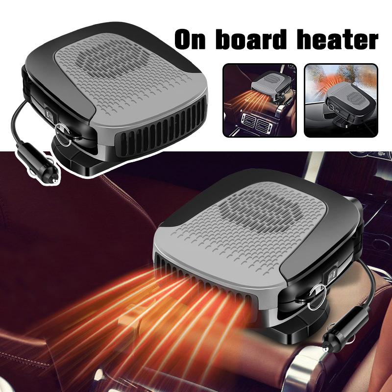 Автомобильный обогреватель 12 В 150 Вт портативный автомобильный обогреватель вентилятор 2 в 1 охлаждение быстрый нагрев автоматический обогреватель лобового стекла автомобильный противотуманный обогреватель