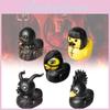 Фигурка утки Duckieville из смолы Панк-утка Готическая утка Сатанинская утка Декор
