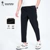 Men's Quick-Dry Elastic Waist Cropped Casual Pants