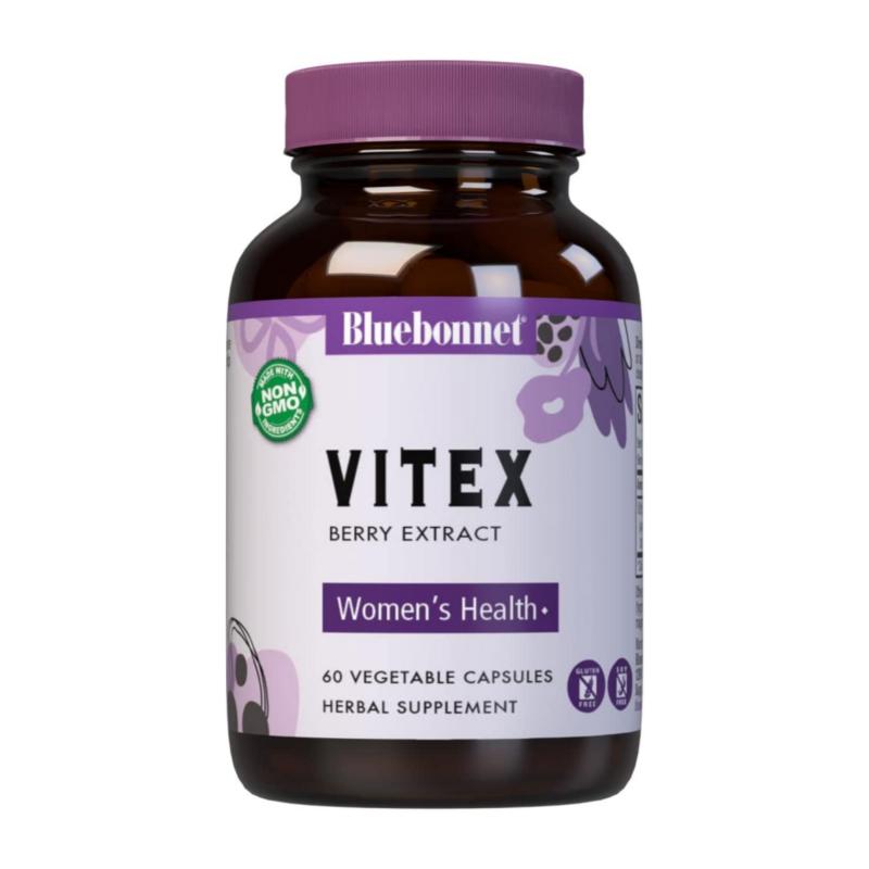 Bluebonnet Экстракт ягод витекса 60 капсул, таблеток, 1 шт.