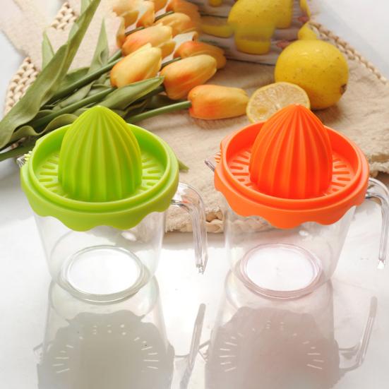Ручная соковыжималка пищевого класса, разборная, с ручкой, компактного размера, с гладкими краями, для приготовления сока, 2 цвета, прочная, ручная