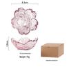 Japanese Hammered Pink Cherry Blossom Bowls and Dishes - Small Plates for Household Seasoning