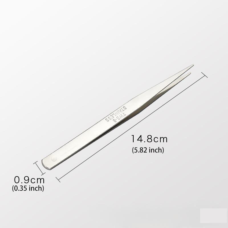Sewing Tools Curved Straight Size Stainless Steel Tweezers 1pc Multi-Purpose Stainless Steel Tool Tweezers