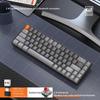 Бесплатная механическая клавиатура Wolf K68 с двумя режимами Bluetooth, беспроводная, с возможностью горячей замены, клавиатура для игр.