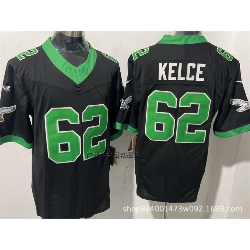 Mens Retro Embroidered American Football Jersey Philadelphia Eagles Vintage Style Sport Shirt Fan Wear