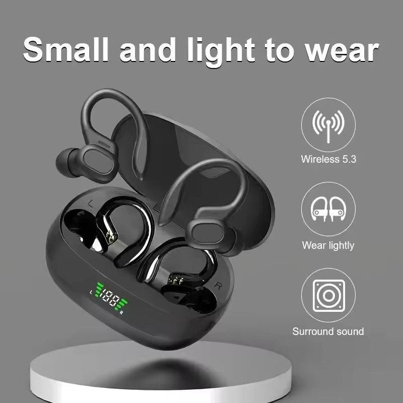 Беспроводные наушники Ture Wireless Earbuds Ear Hook Sports HiFI Stereo Waterproof Headset With Mic TWS Headset
