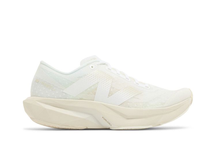 Women's Sneakers New Balance FuelCell Rebel v4 White Linen (Women's) White/Linen/Sea Salt
