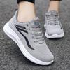 Fashionable Round Toe Low-top Lace-up New Flat Women's Shoes Mesh Breathable Lightweight Casual Vulcanized Shoes Casual Sneaker