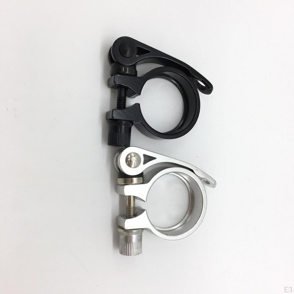 Bike Seat Post Clamp Seatpost Aluminum Alloy Spare Parts Inner Diameter 38mm Quick Release for