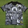Football Training TShirt Special Edition Brazilian Jesus Redeemer Soccer Tshirt Quick Dry Breathable Sport Short Sleeve Kid/Adul