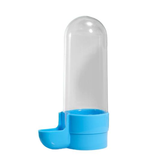 Bird Water Feeder Large Capacity Splash Proof Transparent Container Pet Parrot Hanging Food Dispenser Bird Supplies