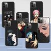 Phone Case For Apple Iphone 14 11 13 Pro Max 12 Mini Xr 7 8 +Se 2020 Xs 6 6s Plus 5 5s Anime Jujutsu Kaisen Cool Silicone Cover