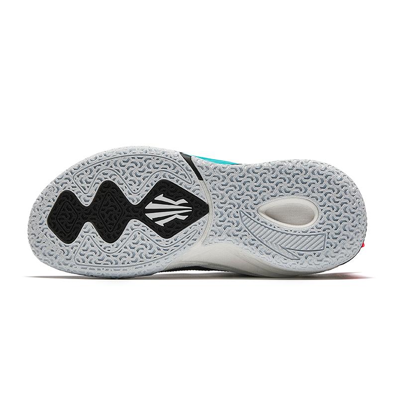 Anta Kai 1 Kyrie 1 Амортизация Kaleidoscope для нападения Нескользящие баскетбольные кроссовки с низким верхом Мужские кроссовки Черный Серебристый 112431102S-4
