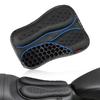 3D Honeycomb Motorcycle Seat Pad - Gel Cushion Breathable Mesh Universal Shock-Absorbing for Long Rides